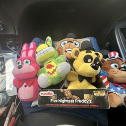 Fnaf Rare Plush Lot 