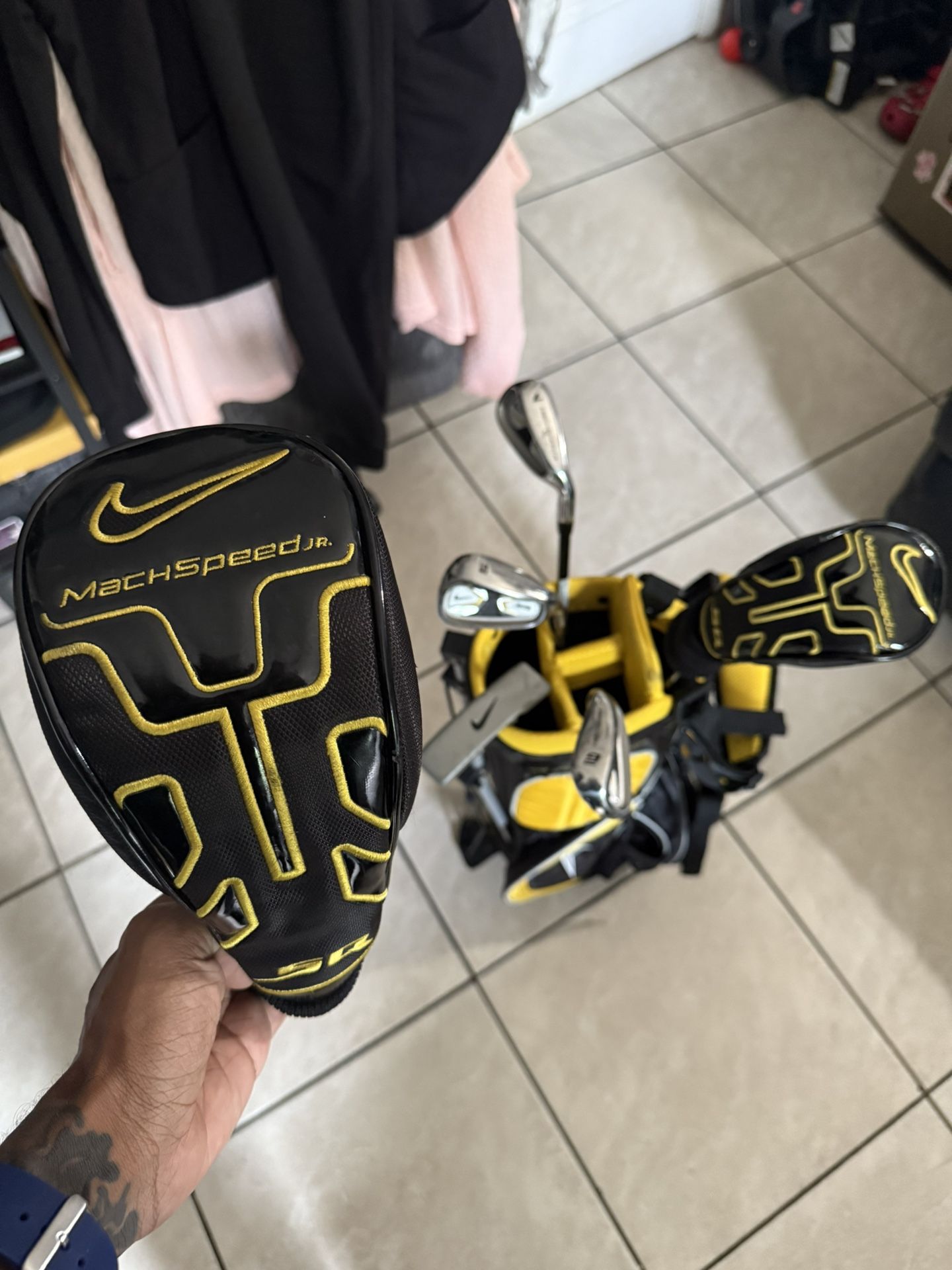 Kids Nike Machspeed Jr Golf set