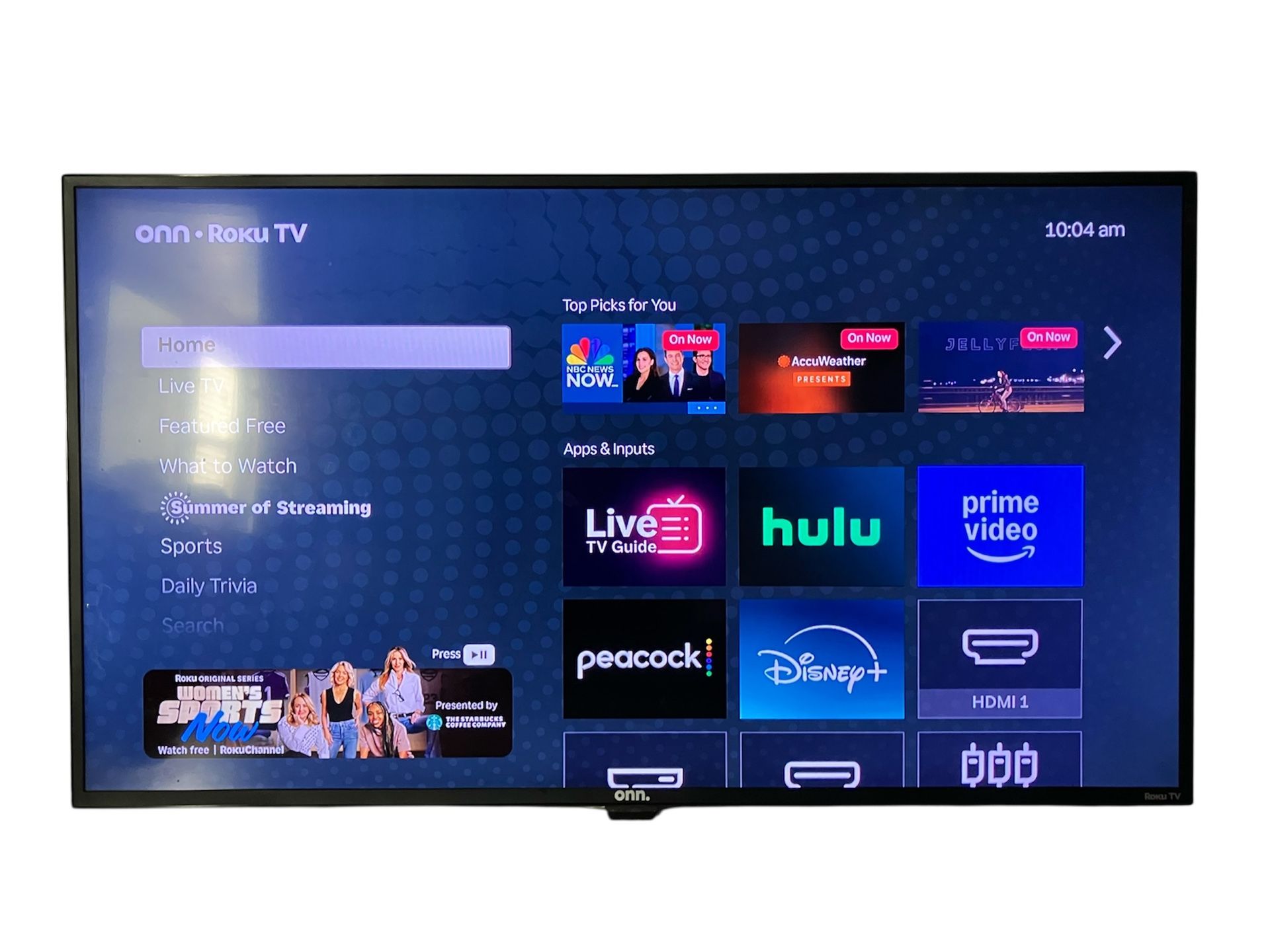32” Onn Roku Tv