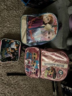 Backpacks/lunch pails