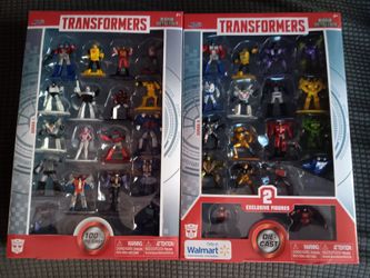 Jada Transformers Nano Metalfigs Series 1 & 2 Sets