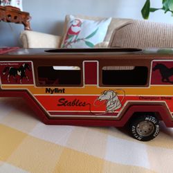 1980s Nylint Horse Trailer Toy