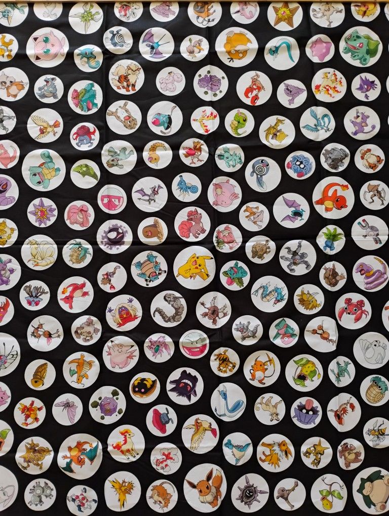 Pokemon Fabric 1 Yard