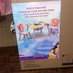 Brand New Princess Table And Chairs 
