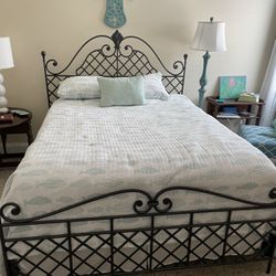 Wrought Iron Bed Queen