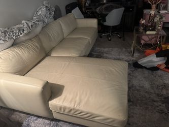 L Shape Sofa 2 Piece Leather