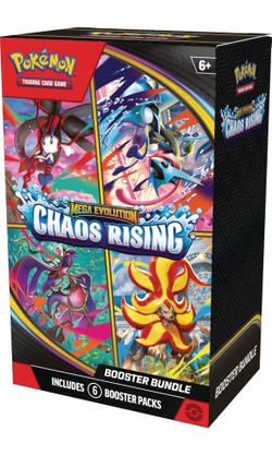 Pokémon Evolution Chaos Rising Booster Bundle
