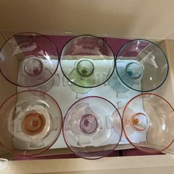 Duraclear Williams Sonoma Outdoor Margarita Glasses 