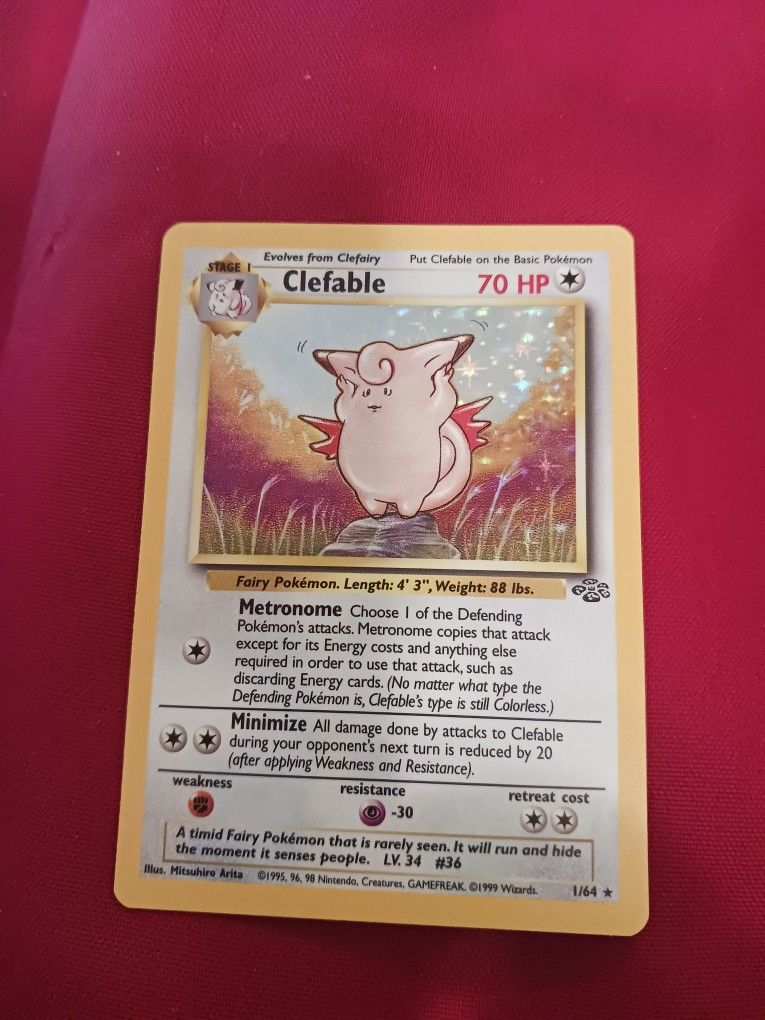 Clefable Hologram