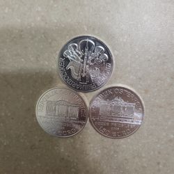 2026 Austria Philharmonic 1 Oz 999.9 Silver Coin.  $88 Each 