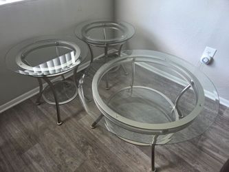 glass tables