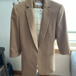 Calvin Klein Blazer Tan Color
