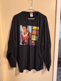 Elvis "Blue Hawaii Album" Long Sleeve Shirt