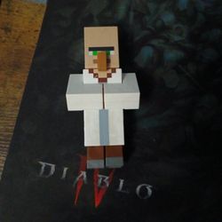 Minecraft villager action figure