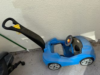 Kids Push Ride-On Toy Car Blue