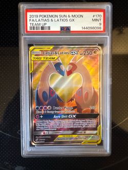 PSA 9 Latios & Latias GX 170/181