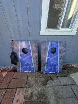 Solid wood Corn hole