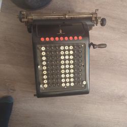 Burroughs Vintage Adding Machine