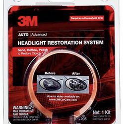 	 3M 39008 Headlight Lens Restoration System Kit
