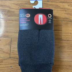 NWT Primark HeatIQ girls thermal fleece lined leggings size 7/8 yrs