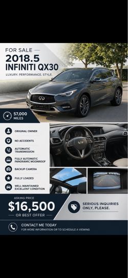 20181/2  infinite QX30