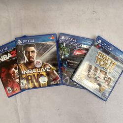 Assorted PS4 Games