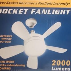Socket fanlight (2,000 lumens)