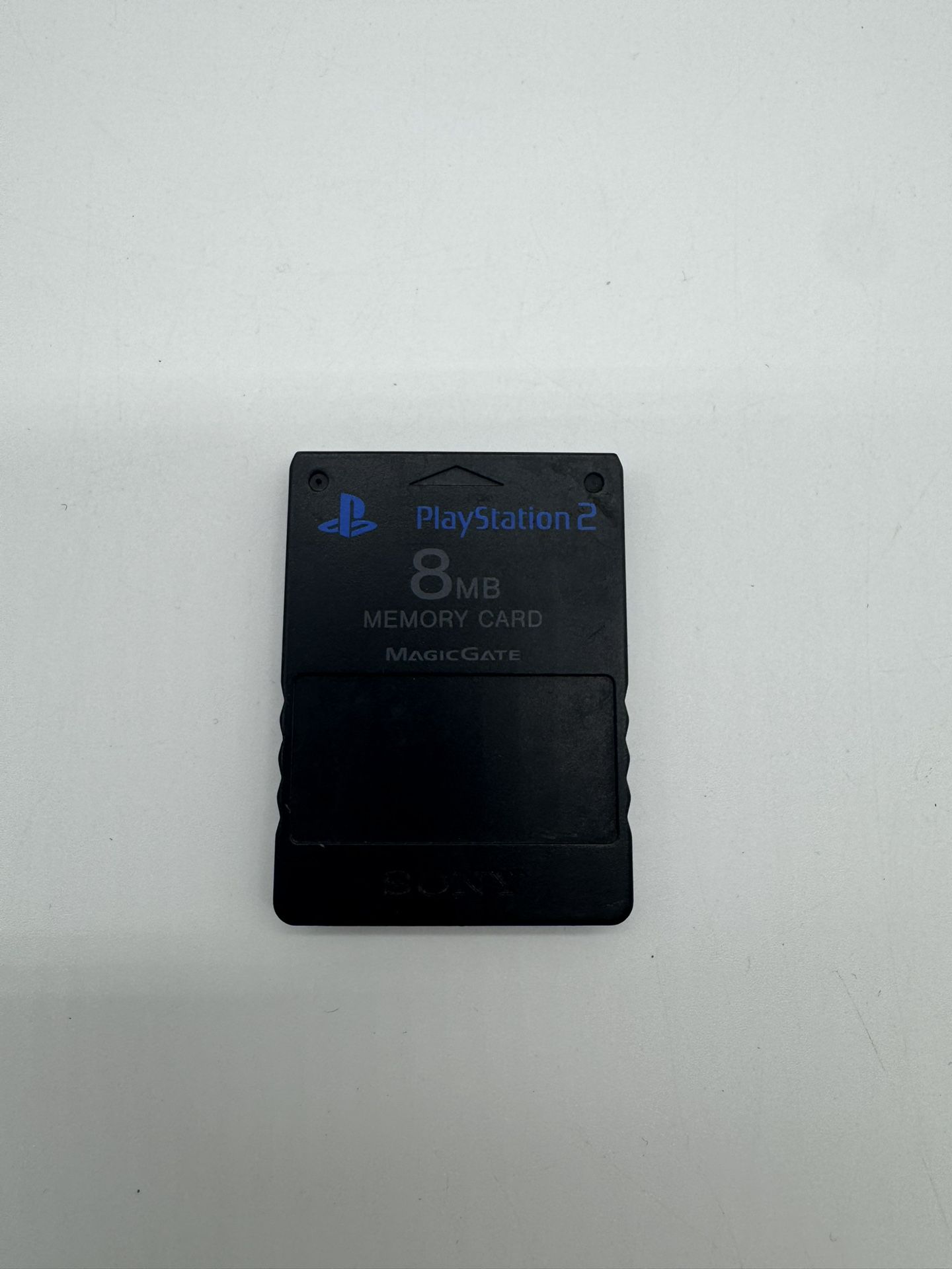 Official Sony Playstation 2 PS2 OEM MagicGate 8MB Black Memory Card SCPH-10020