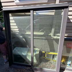 Free exterior sliding glass door assembly