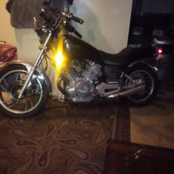 Update Bike Rides Good Now New Plugs But Will Have To Jump Start Battery Little Low Grinds A Little On Start Lots Of Power Tittle But Not In My Name G