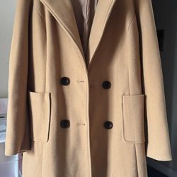 Chic Double Breasted Trench Coat