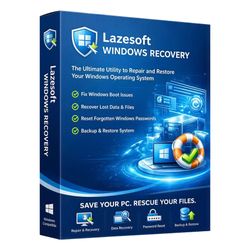 Lazesoft Windows Recovery Unlimited Edition Bootable DVD