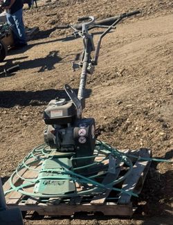 Power trowel for concrete 36 in
