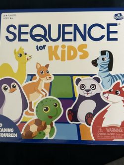 Sequence For Kids - Board Game