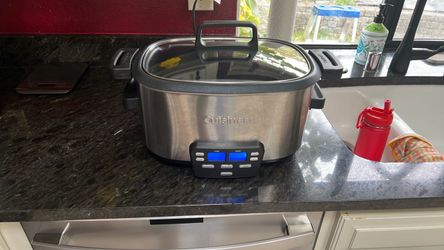 Cuisinart Digital Slow Cooker with Glass Lid