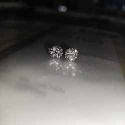 4.80 Total Carat Weight REAL Lab Grown VVS Diamond Earrings