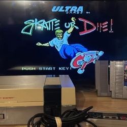 Nintendo NES Bundle With Contoller and Games