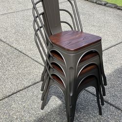 4 Bistro Chairs