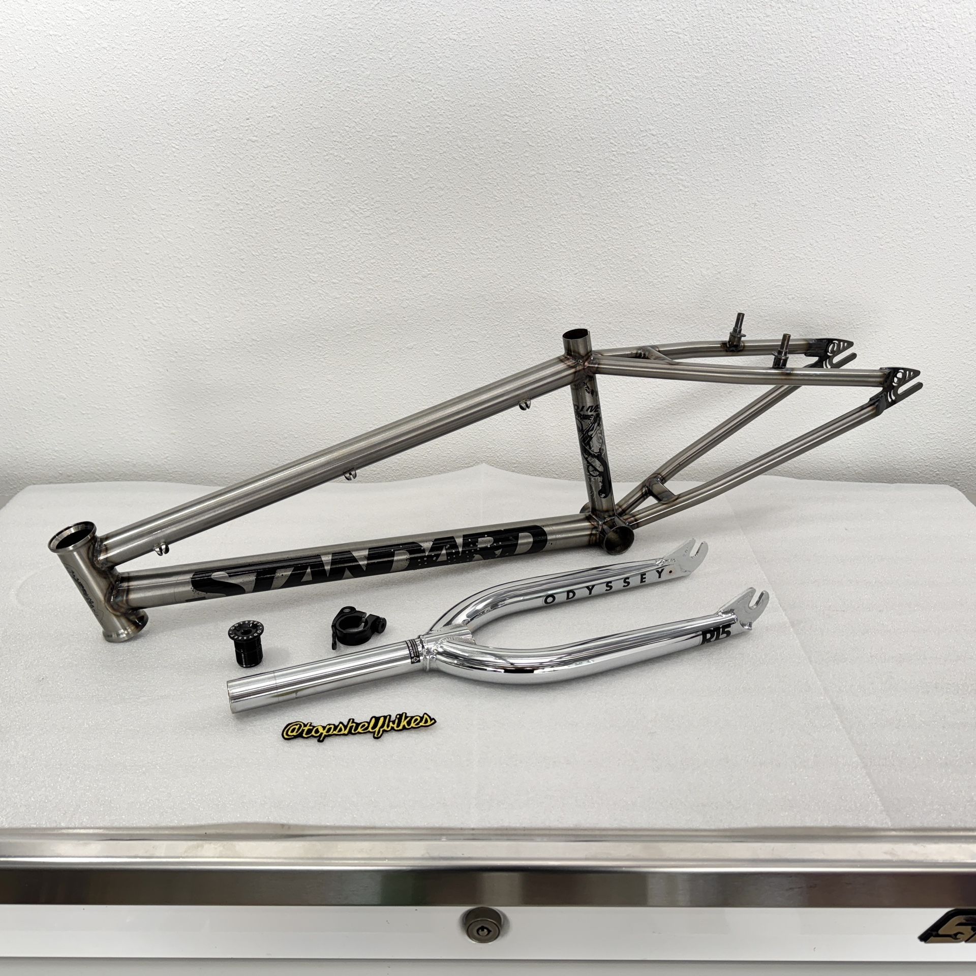 Odyssey R15 Chrome ほぼ新品］Odyssey R15 Fork [15mm] Odyssey R15