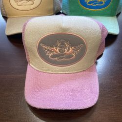 💧 Boys Lie Lot Of 3 Trucker Hats – Winged Pig Logo
