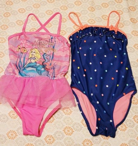 Girls Swimsuits (2) 4T - 4Y