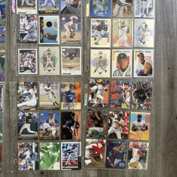 Full collection - 13 Sleeves - Baseball Cards 89-99 (Rookies, Jersey, Rare Gems)  - Offers Welcome 