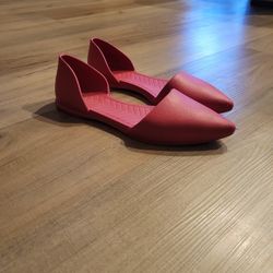 Red Flats - Size 7 Shoes