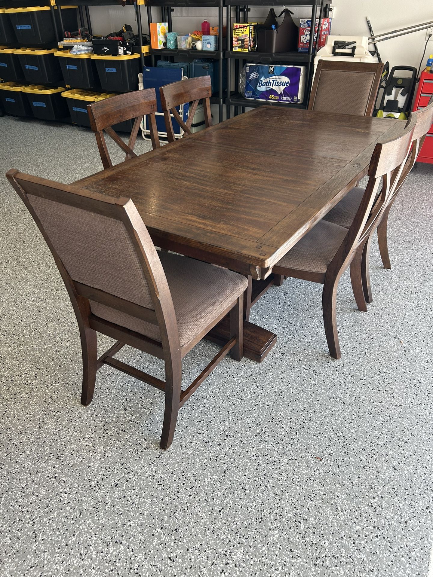 Ashleys Furniture Dining Table And Chairs
