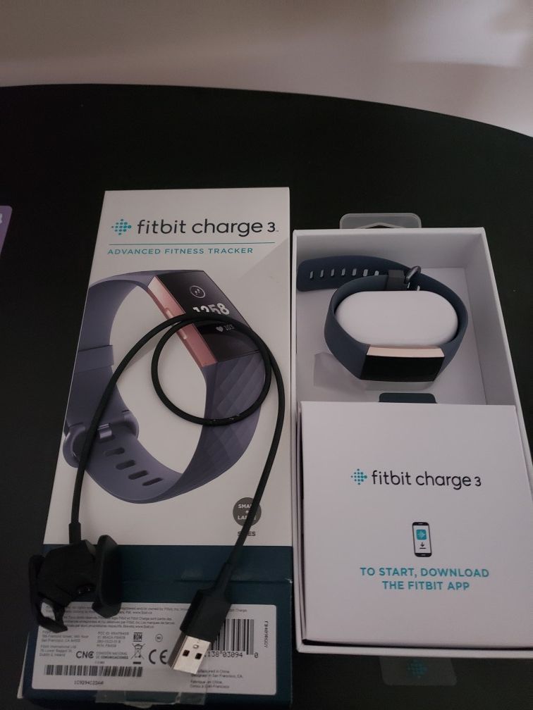 Fitbit charge 3 tracker. Used it for couple of monts.