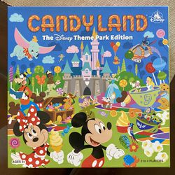 Candyland Board Game Disney Theme Edit