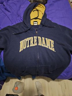 Notre dame zip up