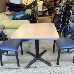 Free - Small Table With Two Chairs
