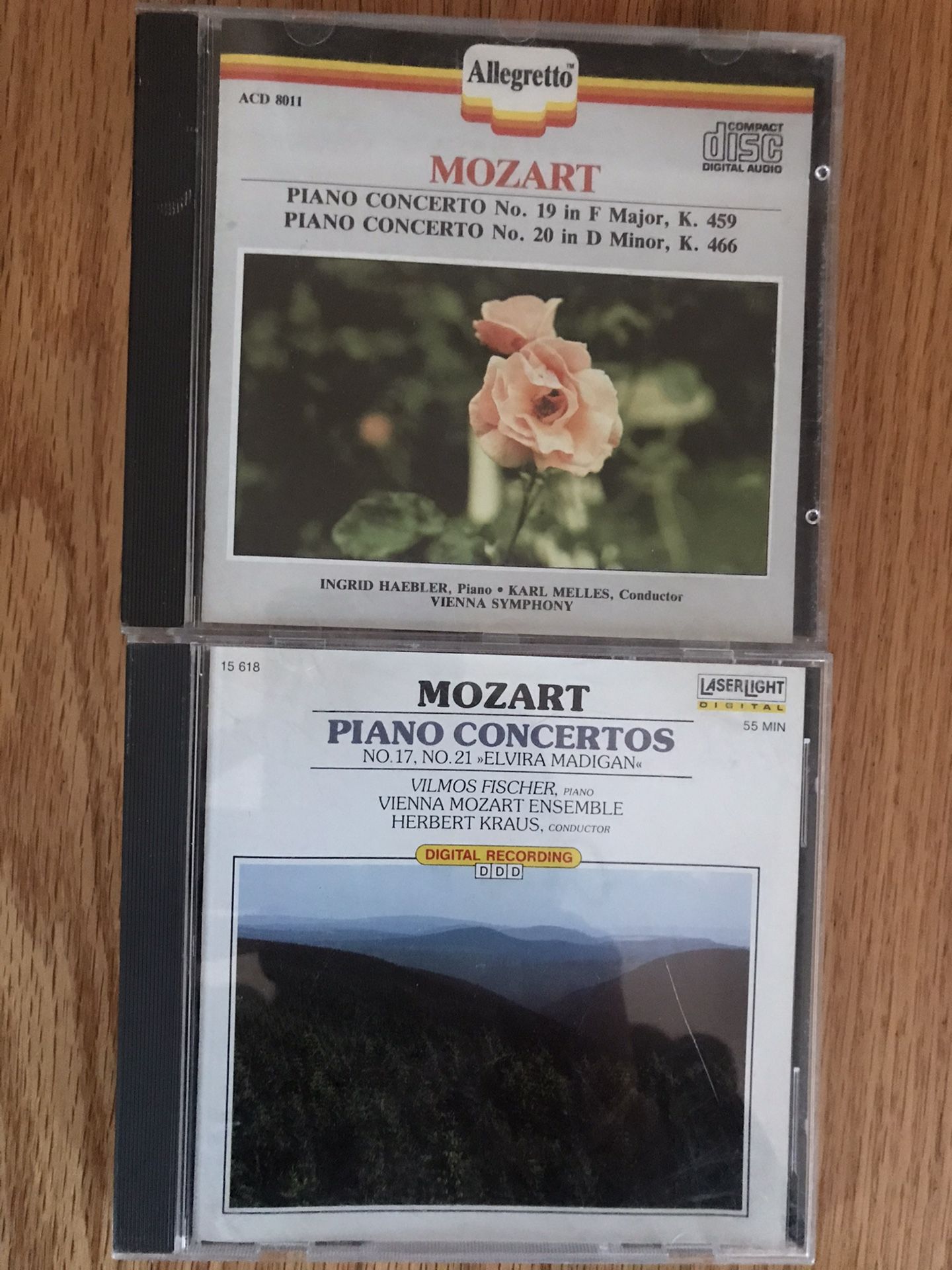 Mozart Piano Concerto NOs 17,19,20,21 Audio CD