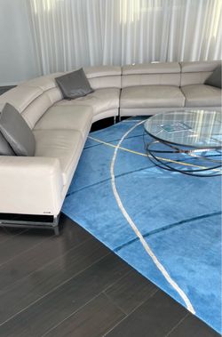 Authentic Serge Lesage 9’x10.5’ designer rug Stanley Steamer professionally cleaned